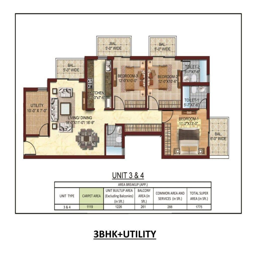 ambika fp 3bhk4